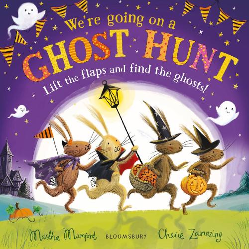 We're Going on a Ghost Hunt - The Bunny Adventures (Board book) Martha Mumford, Cherie Zamazing 9781526666826 book cover