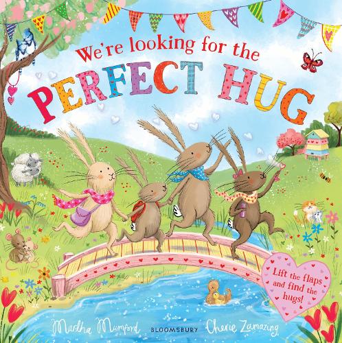 We're Looking for the Perfect Hug Martha Mumford, Cherie Zamazing 9781526671370 book cover
