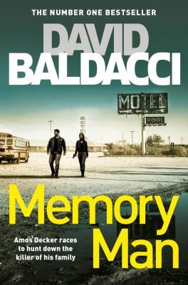Memory Man - Amos Decker series David Baldacci 9781529003307 book cover
