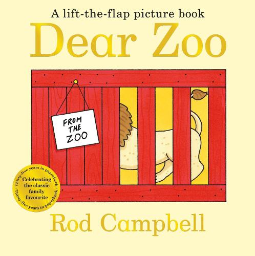 Dear Zoo Rod Campbell 9781529017571 book cover
