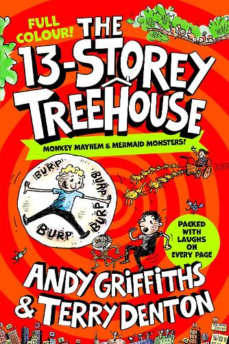 The 13-Storey Treehouse: Colour Edition - The Treehouse Series Andy Griffiths, Terry Denton 9781529074147 book cover