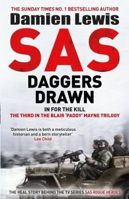 SAS Daggers Drawn Damien Lewis 9781529413878 book cover