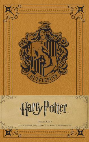 Harry Potter: Hufflepuff Hardcover Ruled Journal - Harry Potter Insight Editions 9781608879502 book cover