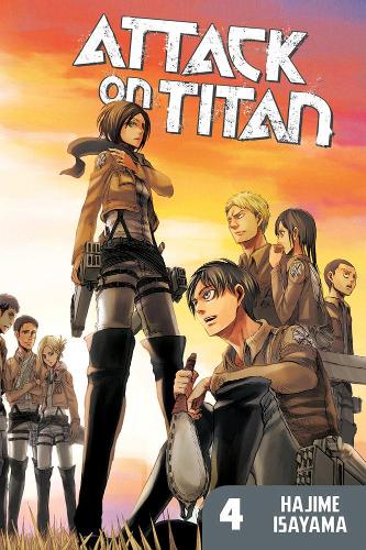 Attack On Titan 4 Hajime Isayama 9781612622538 book cover