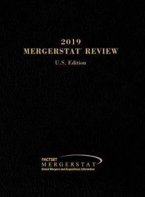 2019 Mergerstat Review-U.S. Edition Bvr Staff 9781621501619 book cover