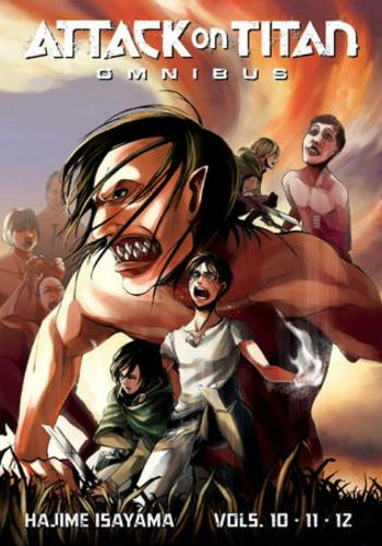 Attack on Titan Omnibus 4 (Vol. 10-12) - Attack on Titan Omnibus 4 Hajime Isayama 9781646513772 book cover