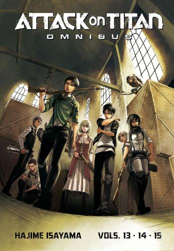 Attack on Titan Omnibus 5 (Vol. 13-15) - Attack on Titan Omnibus 5 Hajime Isayama 9781646513789 book cover