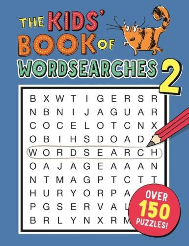 The Kids' Book of Wordsearches 2 - Buster Puzzle Books Dr Gareth Moore, Sarah Horne 9781780554341 book cover