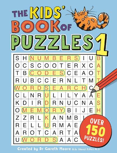 The Kids' Book of Puzzles 1 - Buster Puzzle Books Dr Gareth Moore 9781780555041 book cover