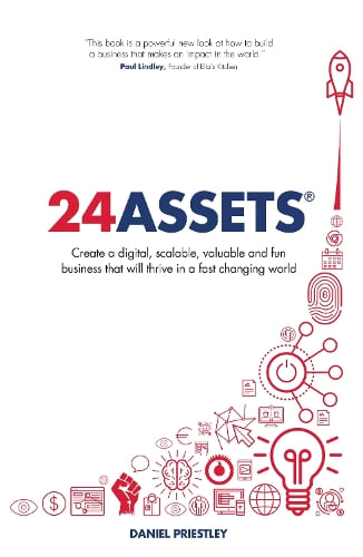 24 Assets: Create a digital, scalable, valuable and fun business that will thrive in a fast changing world Daniel Priestley 9781781332481 book cover
