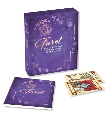 The Magic of Tarot: Includes a Full Deck of 78 Specially Commissioned Tarot Cards and a 64-Page Illustrated Book Liz Dean 9781782497219 book cover