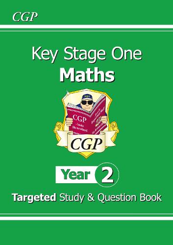 KS1 Maths Year 2 Targeted Study & Question Book - CGP Year 2 Maths CGP Books 9781782941361 book cover