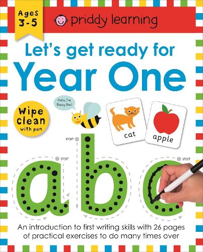 Let's Get Ready for Year One - Wipe Clean Workbooks (Spiral bound) Priddy Books, Roger Priddy 9781783416066 book cover