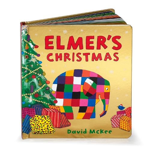 Elmer's Christmas - Elmer Picture Books (Board book) David McKee 9781783444663 book cover