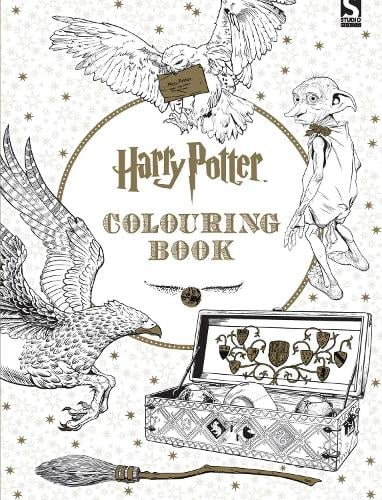 Harry Potter Colouring Book: An official colouring book - Harry Potter Warner Brothers 9781783705481 book cover