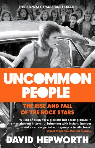 Uncommon People: The Rise and Fall of the Rock Stars 1955-1994 David Hepworth 9781784162078 book cover