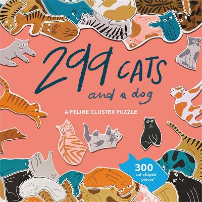 299 Cats & A Dog Jigsaw Puzzle (Jigsaw) Léa Maupetit 9781786276582 book cover