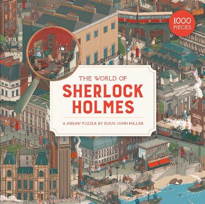 The World of Sherlock Holmes 1000 Piece Jigsaw Puzzle (Jigsaw) Doug John Miller 9781786277497 book cover