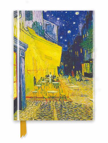 Vincent van Gogh: Caf Terrace (Foiled Journal) - Flame Tree Notebooks Flame Tree Studio 9781786640970 book cover