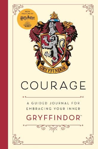Harry Potter Gryffindor Guided Journal : Courage: The perfect gift for Harry Potter fans - Harry Potter 9781787419568 book cover
