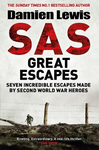 SAS Great Escapes Damien Lewis 9781787475304 book cover