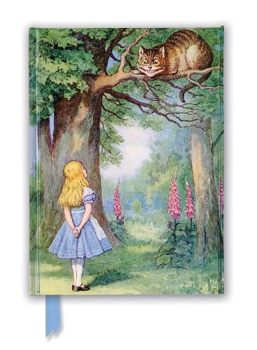 John Tenniel: Alice and the Cheshire Cat (Foiled Journal) - Flame Tree Notebooks Flame Tree Studio 9781787555723 book cover