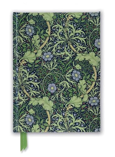 William Morris: Seaweed Wallpaper Design (Foiled Journal) - Flame Tree Notebooks Flame Tree Studio 9781787558144 book cover
