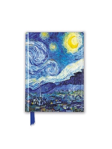 Vincent van Gogh: The Starry Night (Foiled Pocket Journal) - Flame Tree Pocket Notebooks Flame Tree Studio 9781787558373 book cover
