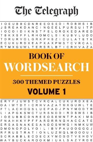 The Telegraph Book of Wordsearch Volume 1 - The Telegraph Puzzle Books Telegraph Media Telegraph Media Group Ltd 9781788403504 book cover