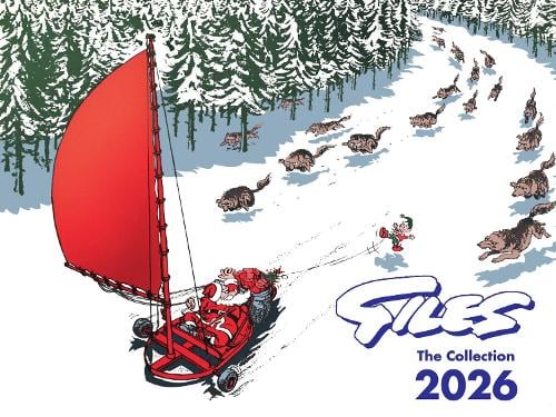 Giles 2026: An annual collection of 150 cartoons Carl Giles 9781788404631 book cover