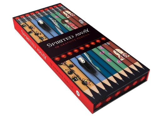 Spirited Away Pencils Studio Ghibli 9781797202679 book cover