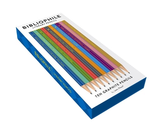Bibliophile Coloured Pencils Jane Mount 9781797203720 book cover