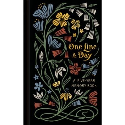 Nouveau One Line a Day: A Five-Year Memory Book (Diary) Chronicle Books, Dana Tanamachi 9781797218762 book cover