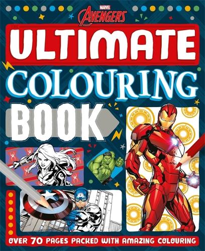 Marvel Avengers: The Ultimate Colouring Book Marvel Entertainment International Ltd 9781801081542 book cover