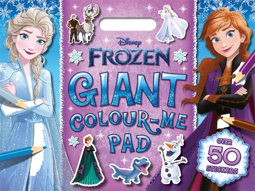 Disney Frozen: Giant Colour-Me Pad Walt Disney 9781801082396 book cover