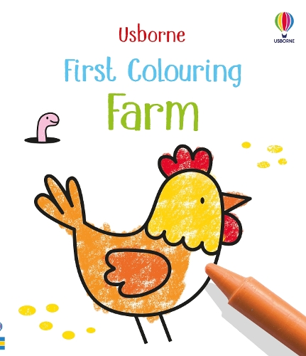 First Colouring Farm - First Colouring Kate Nolan, Jenny Addison 9781801319126 book cover