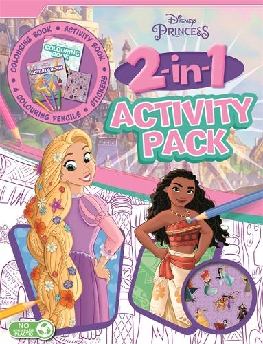Disney Princess: 2-in-1 Activity Pack Walt Disney 9781803686141 book cover