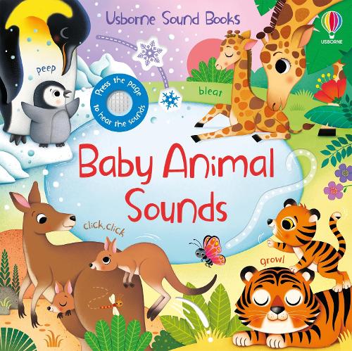 Baby Animal Sounds - Sound Books (Board book) Sam Taplin, Federica Iossa 9781803700977 book cover