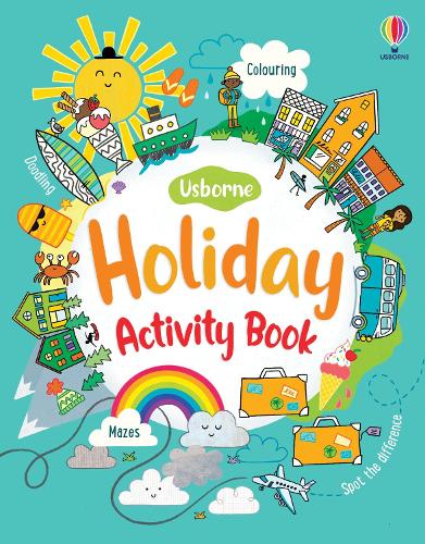 Holiday Activity Book - Activity Book James Maclaine, Lucy Bowman, Rebecca Gilpin, Various 9781803705798 book cover
