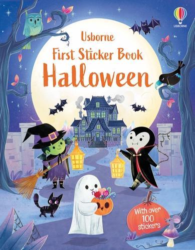 First Sticker Book Halloween - First Sticker Books Katya Longhi, Alice Beecham 9781805070856 book cover