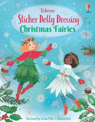 Sticker Dolly Dressing Christmas Fairies - Sticker Dolly Dressing Fiona Watt, Antonia Miller 9781805072423 book cover