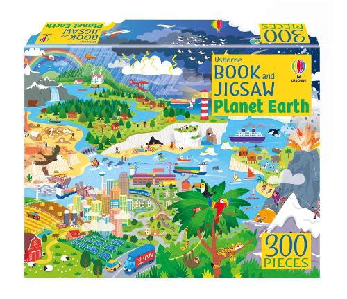 Usborne Book and Jigsaw Planet Earth - Usborne Book and Jigsaw Sam Smith, The Boy Fitz Hammond 9781805072850 book cover