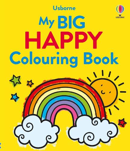 My Big Happy Colouring Book - Big Colouring Alice James, Emily Ritson 9781805074380 book cover