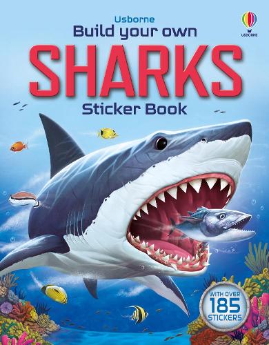 Build Your Own Sharks - Build Your Own Sticker Book Gong Studios, Sam Smith 9781805074908 book cover