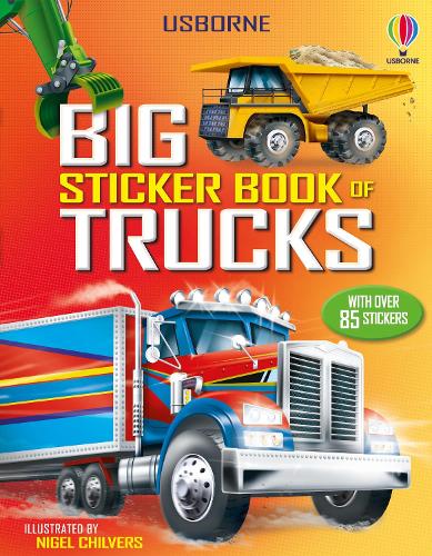 Big Sticker Book of Trucks - Big Sticker Books Simon Tudhope, Mr Nigel Chilvers 9781805077350 book cover