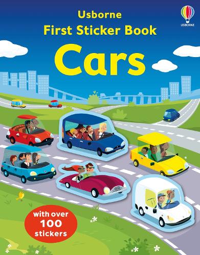 First Sticker Book Cars - First Sticker Books Simon Tudhope, Sébastien Telleschi 9781805077381 book cover
