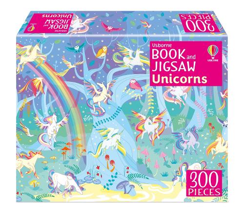 Usborne Book and Jigsaw Unicorns - Usborne Book and Jigsaw Sam Smith, Camilla Garofano 9781805077893 book cover