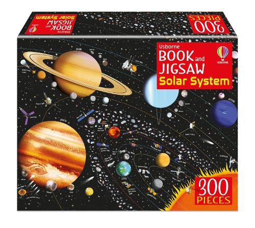 Usborne Book and Jigsaw The Solar System - Usborne Book and Jigsaw Sam Smith, Peter Donnelly 9781805079262 book cover