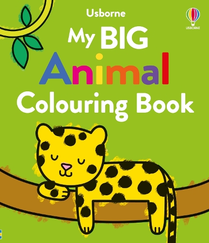My Big Animal Colouring Book - Big Colouring Jenny Addison, Kate Nolan 9781805315841 book cover