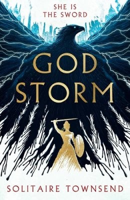 Godstorm Solitaire Townsend 9781835012598 book cover
